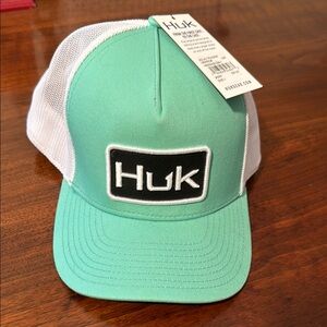 Huk Mint Green Trucker Hat